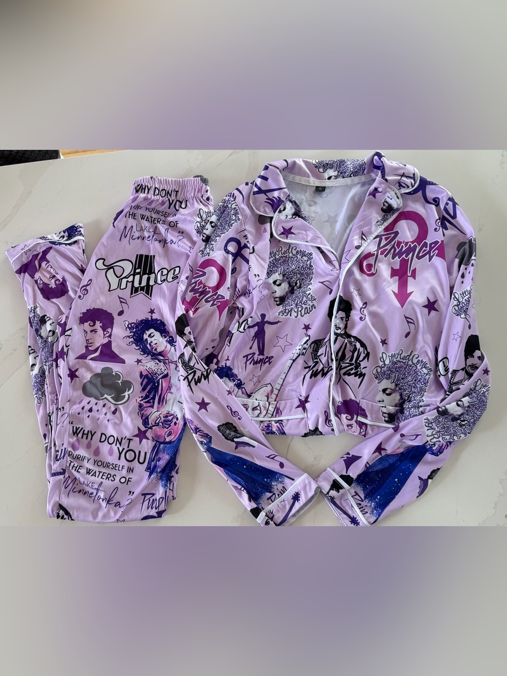 Prince The Artist Pajama Lounge Set